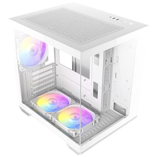 מארז לבן Antec CX60M ARGB Mini-Tower Gaming Case 3X120mm ARGB Fan