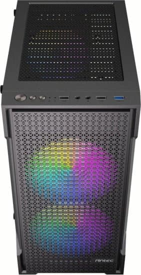 מארז Antec VX100M ARGB 3X ARGB 120mm Fan Micro-ATX Mini Tower