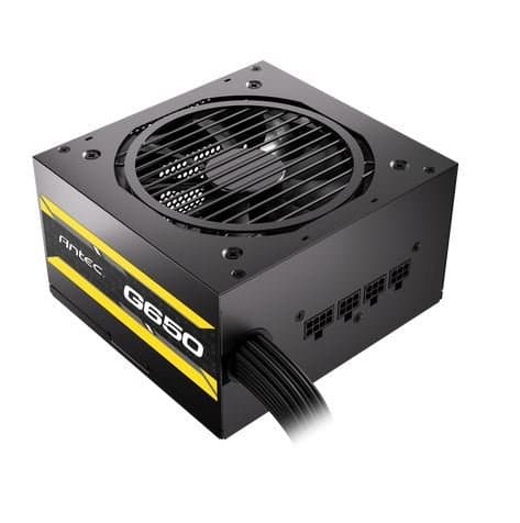 ספק כוח ANTEC ATOM G650 120MM Silent Fan Semi-Modular 80Plus Gold