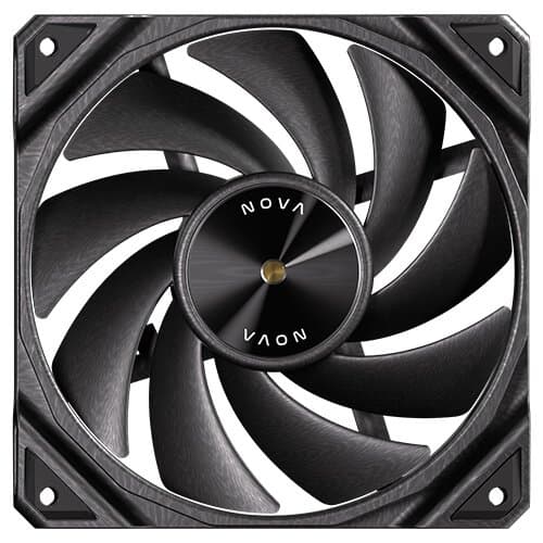 מאוורר למארז Antec Nova 120mm Black Fan And Speed Conntroller
