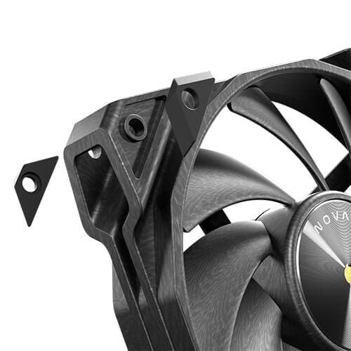 מאוורר למארז Antec Nova 120mm Black Fan And Speed Conntroller