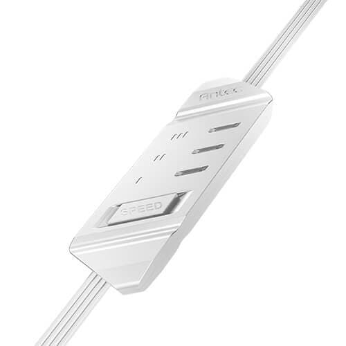 מאוורר למארז Antec Nova 120mm White Fan And Speed Conntroller