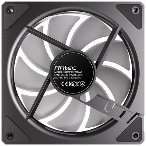 מאווררים למארז ANTEC Vision 120 ARGB PWM FANS BLACK 3PK