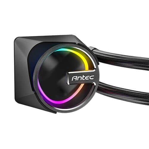 קירור נוזלי כפול Antec SKELETON 240 ARGB Black INTEL/AMD
