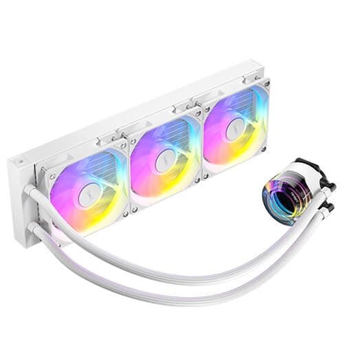 קירור נוזלי משולש לבן ANTEC VORTEX LUM 360 WHITE ARGB 280W TDP