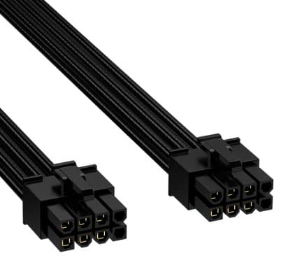 מתאם לספק אנטק Antec HCG series ATX3.0 12VHPWR 600W CABLE ADAPTER