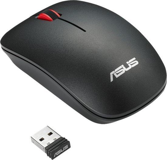 עכבר אלחוטי ארגונומי ASUS WT300 2.4GHZ Black-Red