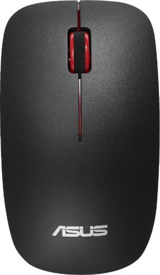 עכבר אלחוטי ארגונומי ASUS WT300 2.4GHZ Black-Red