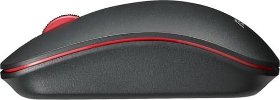 עכבר אלחוטי ארגונומי ASUS WT300 2.4GHZ Black-Red