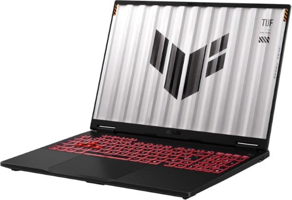 מחשב נייד ASUS TUF GAMING A16 R9-8940HX 16GB 1TB NVME RTX 5060 3Y