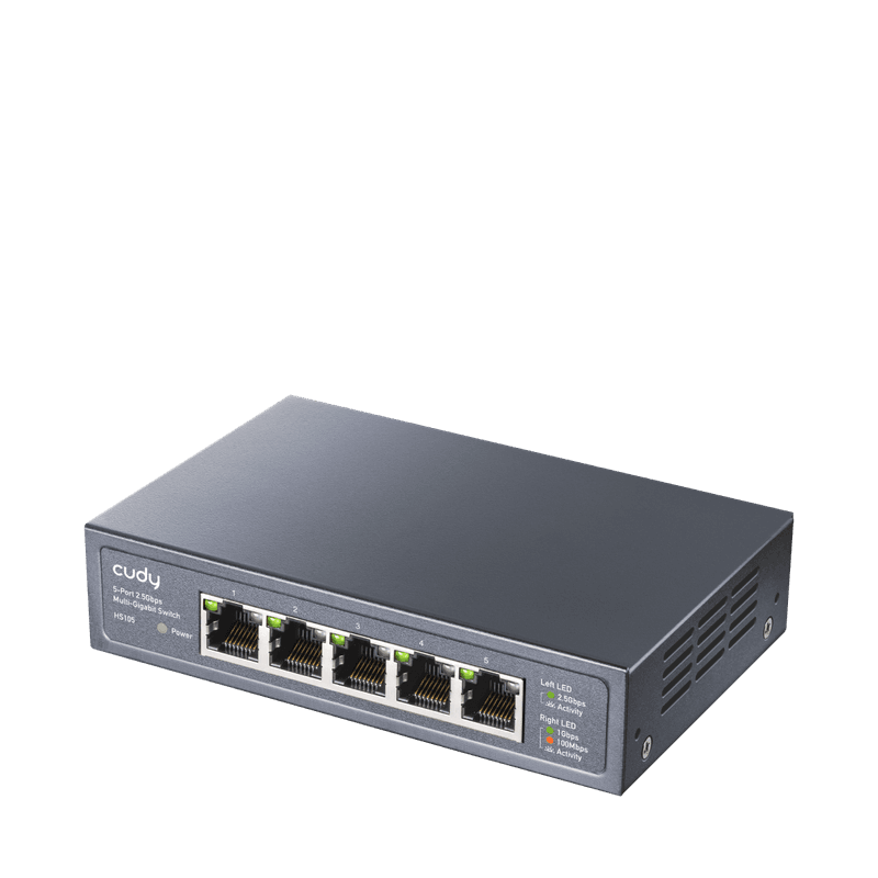 מתג Cudy 5 Port 2.5GB Unmanaged Switch