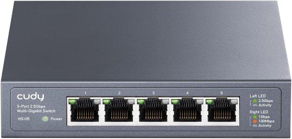מתג Cudy 5 Port 2.5GB Unmanaged Switch