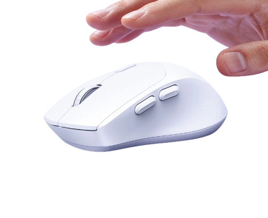 עכבר אלחוטי CUDY MS9945 2.4 and BT White