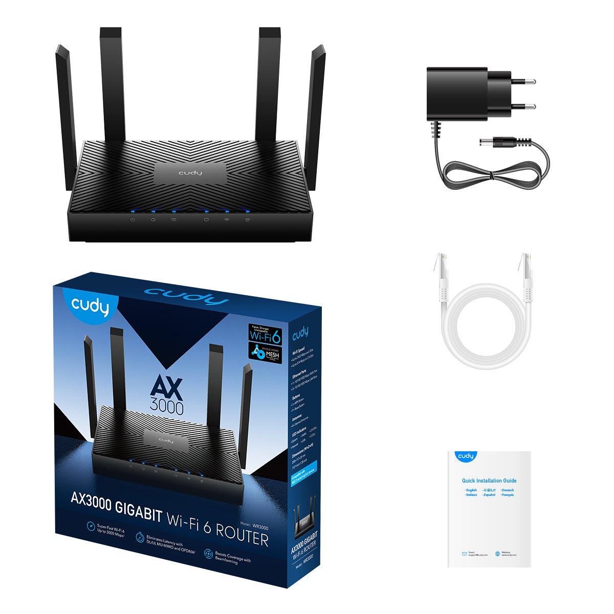 נתב Cudy WR300-IL N300 Multi-Mode Wi-Fi Router mesh 300mbps