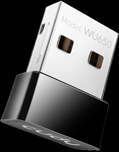מתאם רשת אלחוטי CUDY AC650 Wireless Dual-Band Mini USB 2.0
