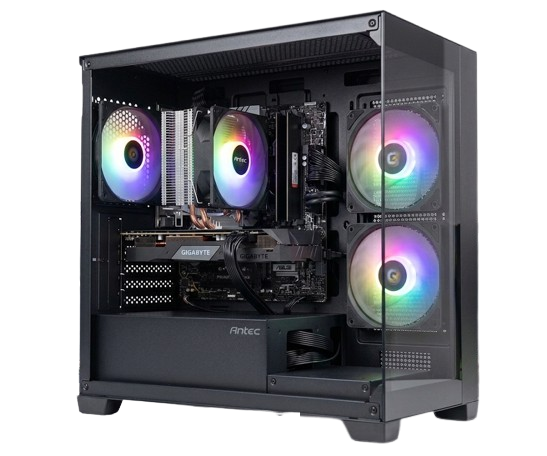 מחשב CX300M ARGB 750W B760M DDR4 I5-14400F 16GB 1TB NVME RTX5060