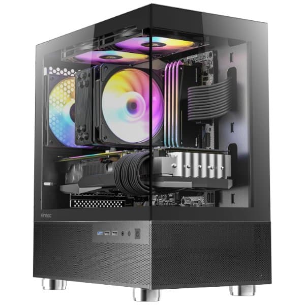 מחשב גיימינג CX200M 600W A520M R5-5500 16GB 500NVME RTX 3050