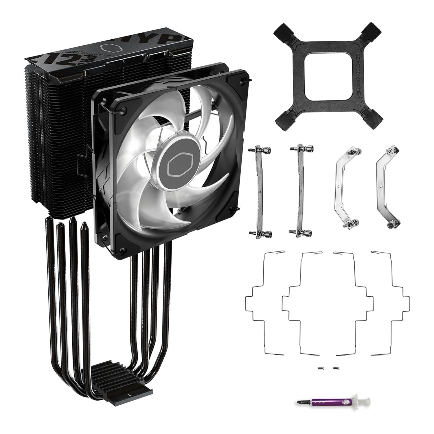 מאורר למעבד Cooler Master Hyper 212 Pro 230W TDP INTEL/AMD RGB
