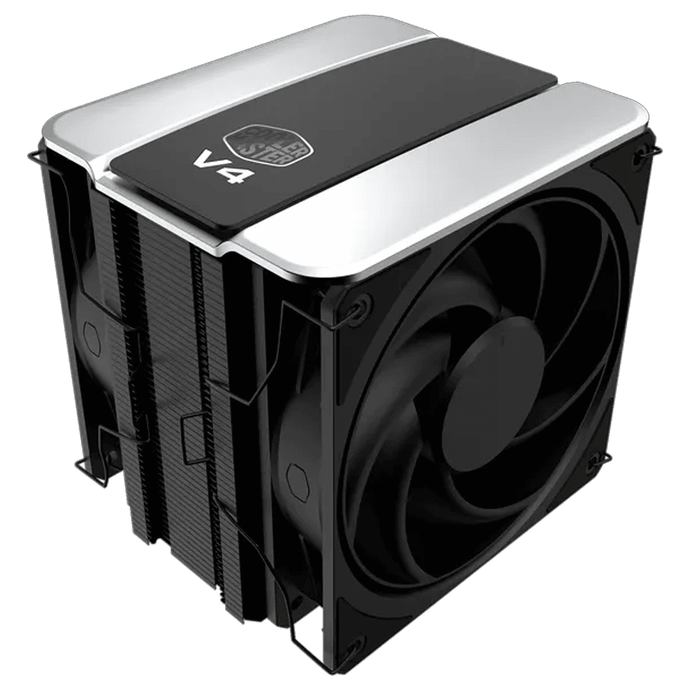 קירור למעבד CoolerMaster V4 ALPHA 3DHP Black 240W TDP Air Cooler