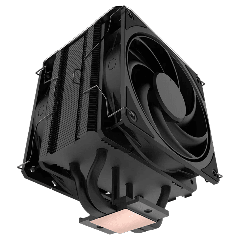קירור למעבד CoolerMaster V4 ALPHA 3DHP Black 240W TDP Air Cooler