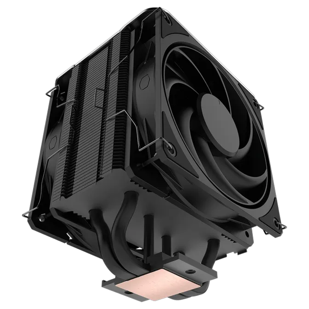 קירור למעבד CoolerMaster V4 ALPHA 3DHP Black 240W TDP Air Cooler