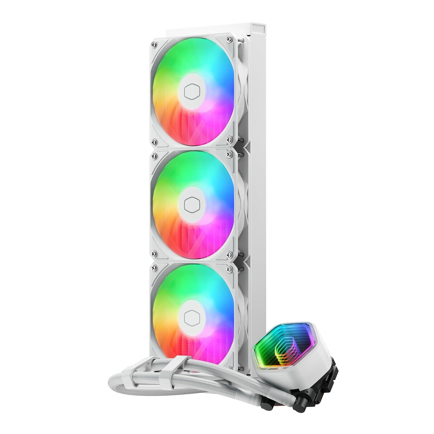 ק.נוזלי Cooler Master 360 Core II White 280W TDP Intel/Amd