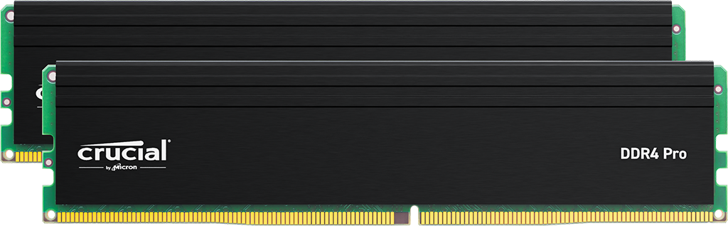 זכרון לנייח Kit 2X16GB 3200Mhz C22 Crucial Pro DDR4 32GB