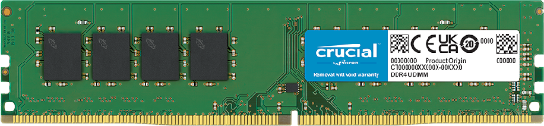 זכרון לנייח Crucial Basic Memory 8GB DDR4 3200Mhz C22