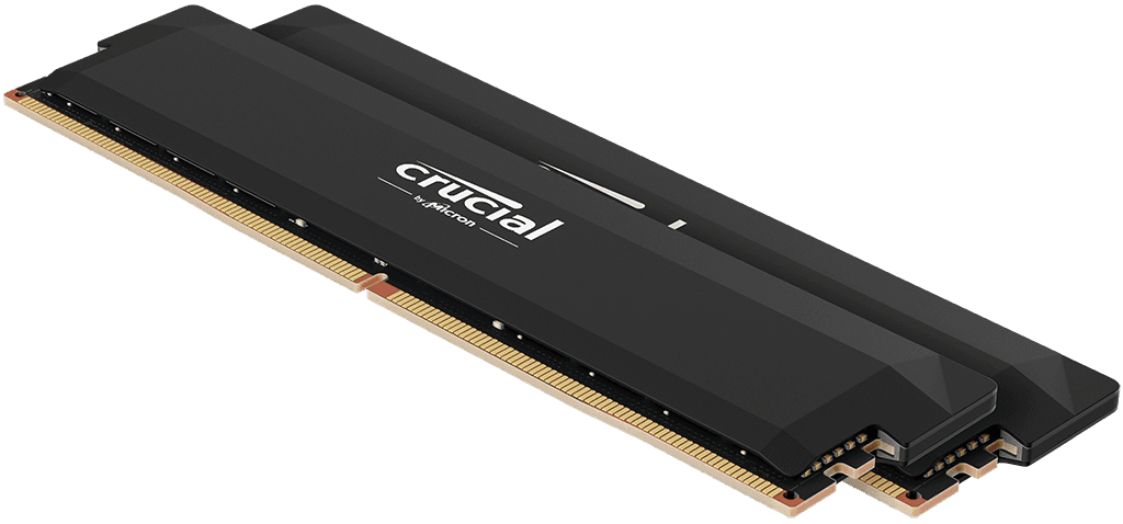 זכרון לנייח Crucial Pro DDR5 32GB 2X16 6400Mhz C38 UDIMM XMP/EXPO
