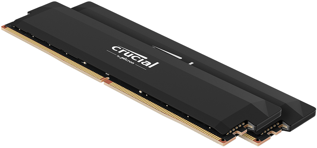 זכרון לנייח Crucial Pro DDR5 32GB 2X16 6400Mhz C38 UDIMM XMP/EXPO