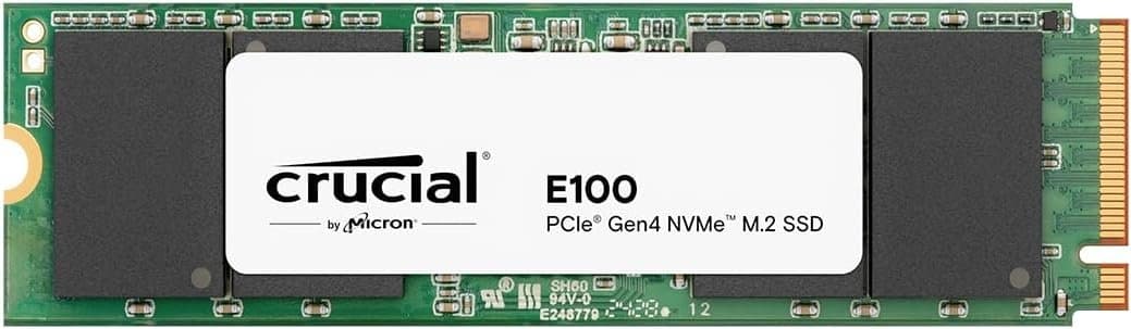 דיסק פנימי Crucial SSD E100 480GB PCIe Gen4 2280 NVMe M.2