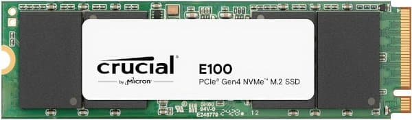 דיסק פנימי Crucial SSD E100 480GB PCIe Gen4 2280 NVMe M.2