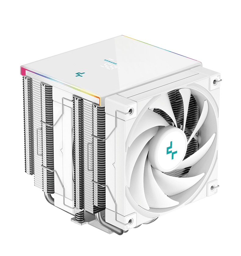 קירור למעבד Deep COOL AK620 DIGITAL 260W TDP 162mm RGB WHITE