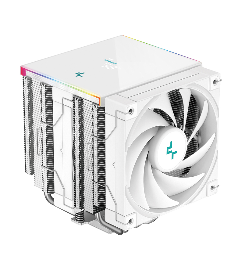 קירור למעבד Deep COOL AK620 DIGITAL 260W TDP 162mm RGB WHITE