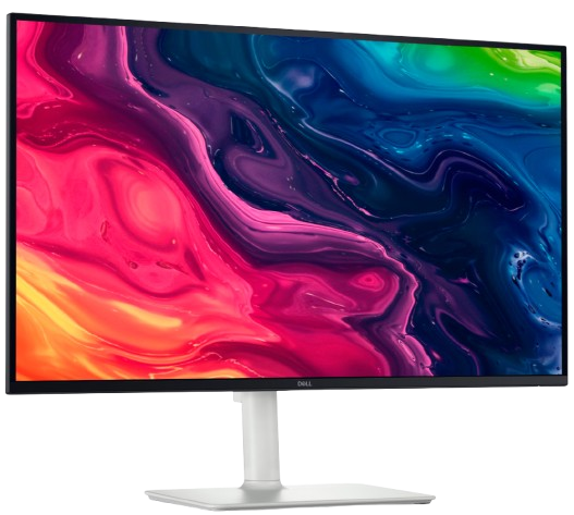 מסך לבן Dell S3225QS 4K 4ms IPS 32 120hz Speakers HDMI DP