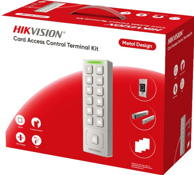 בקרת כניסה Hikvision DS-KAS809EX