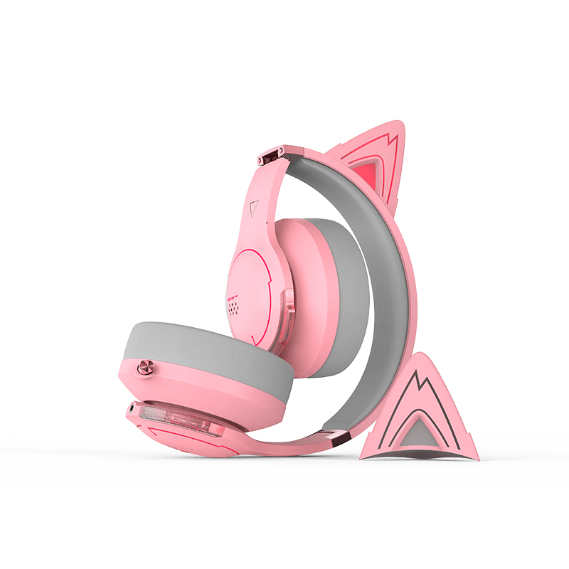 אוזניות גיימינג Edifier G5BT Cat Pink Wireless Gaming Headset BT