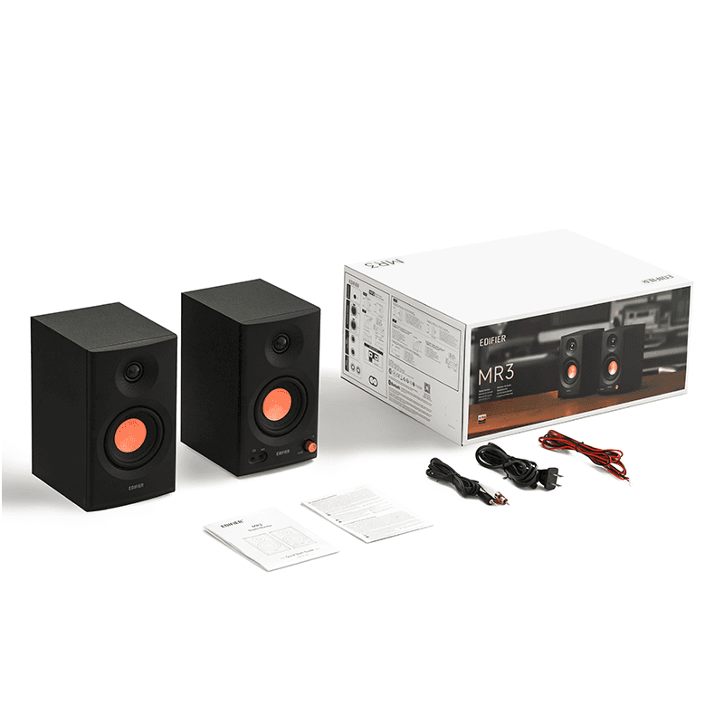 רמקולים Edifier MR3 Black 2.0 Studio Speakers 36W RMS BT 5.4