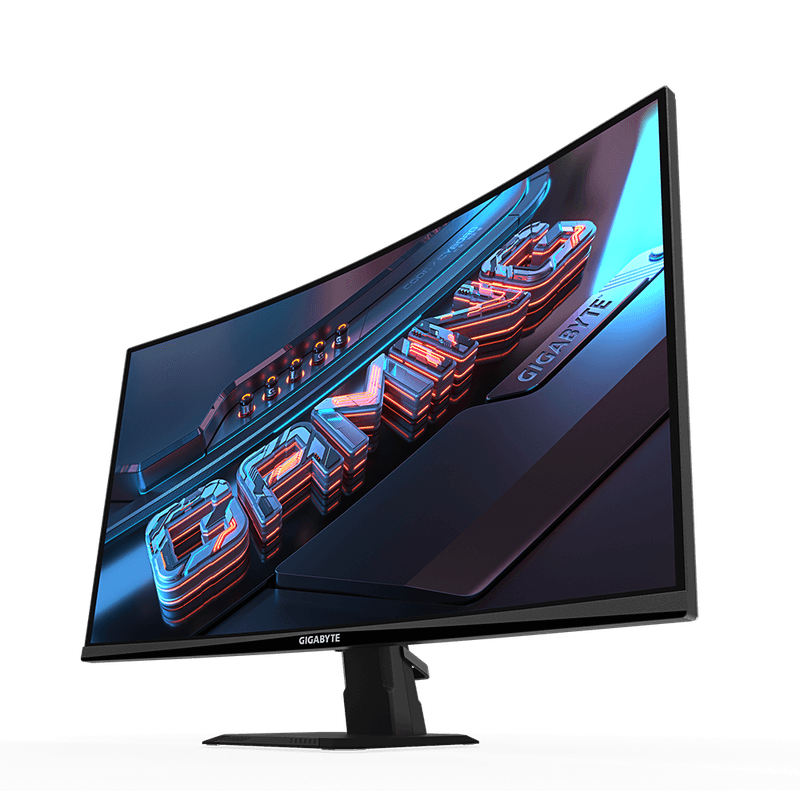 מסך גיימינג קעור Gigabyte GS27FC FHD VA 1MS HDR Ready 180Hz