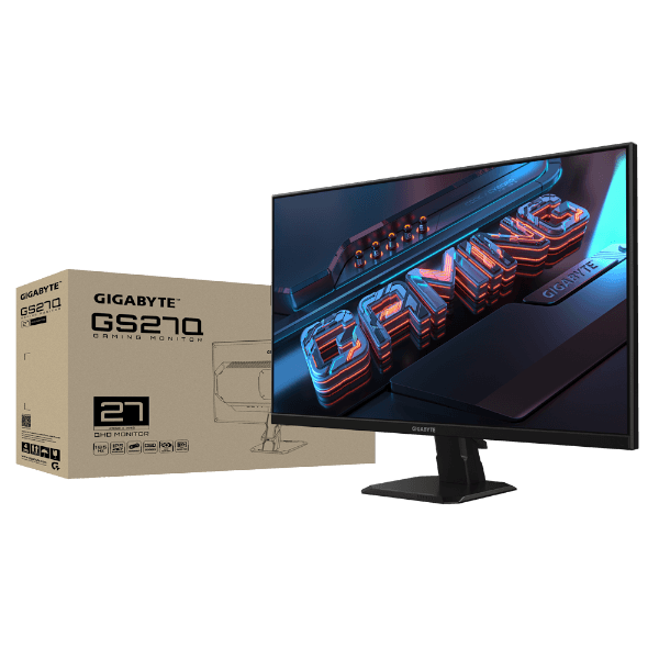 מסך גיימינג Gigabyte GS27Q SS IPS 2K QHD 1ms HDR READY 170HZ OC