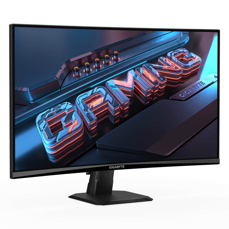 מסך קעור Gigabyte GS27QCA VA 180hz QHD HDR Ready AMD FreeSync