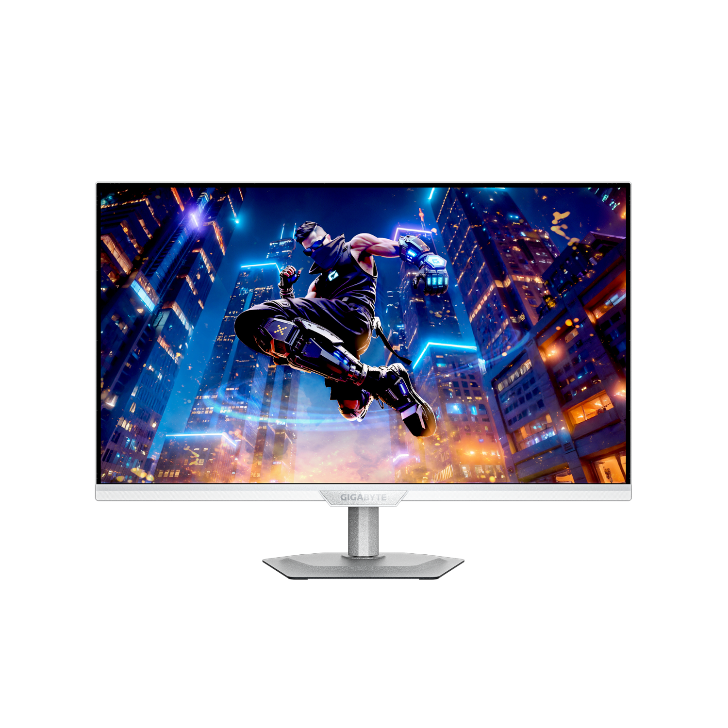 מסך גיימינג לבן Gigabyte M27Q2 ICE 27 Inch 2K SS IPS 1Ms 200Hz