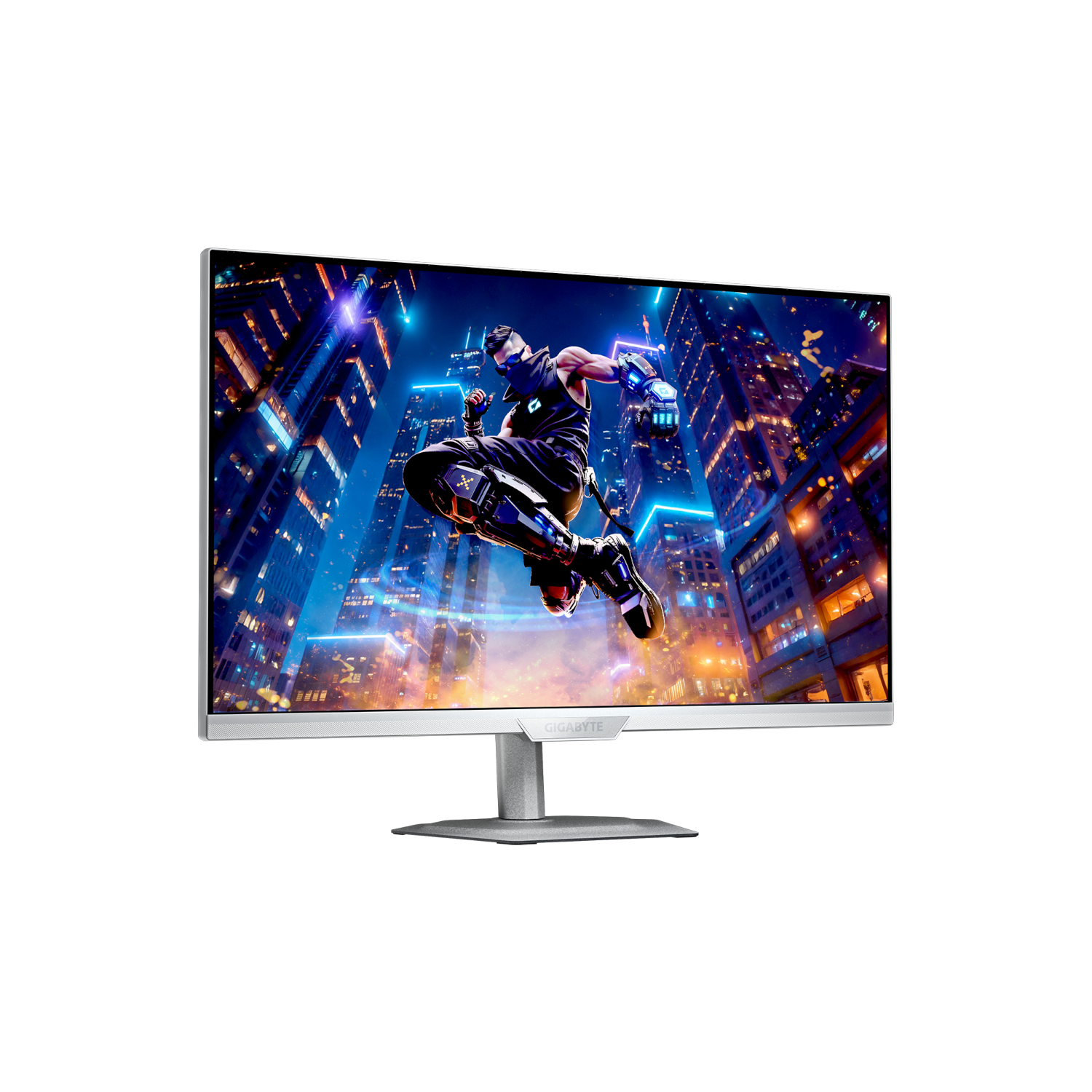 מסך גיימינג לבן Gigabyte M27Q2 ICE 27 Inch 2K SS IPS 1Ms 200Hz