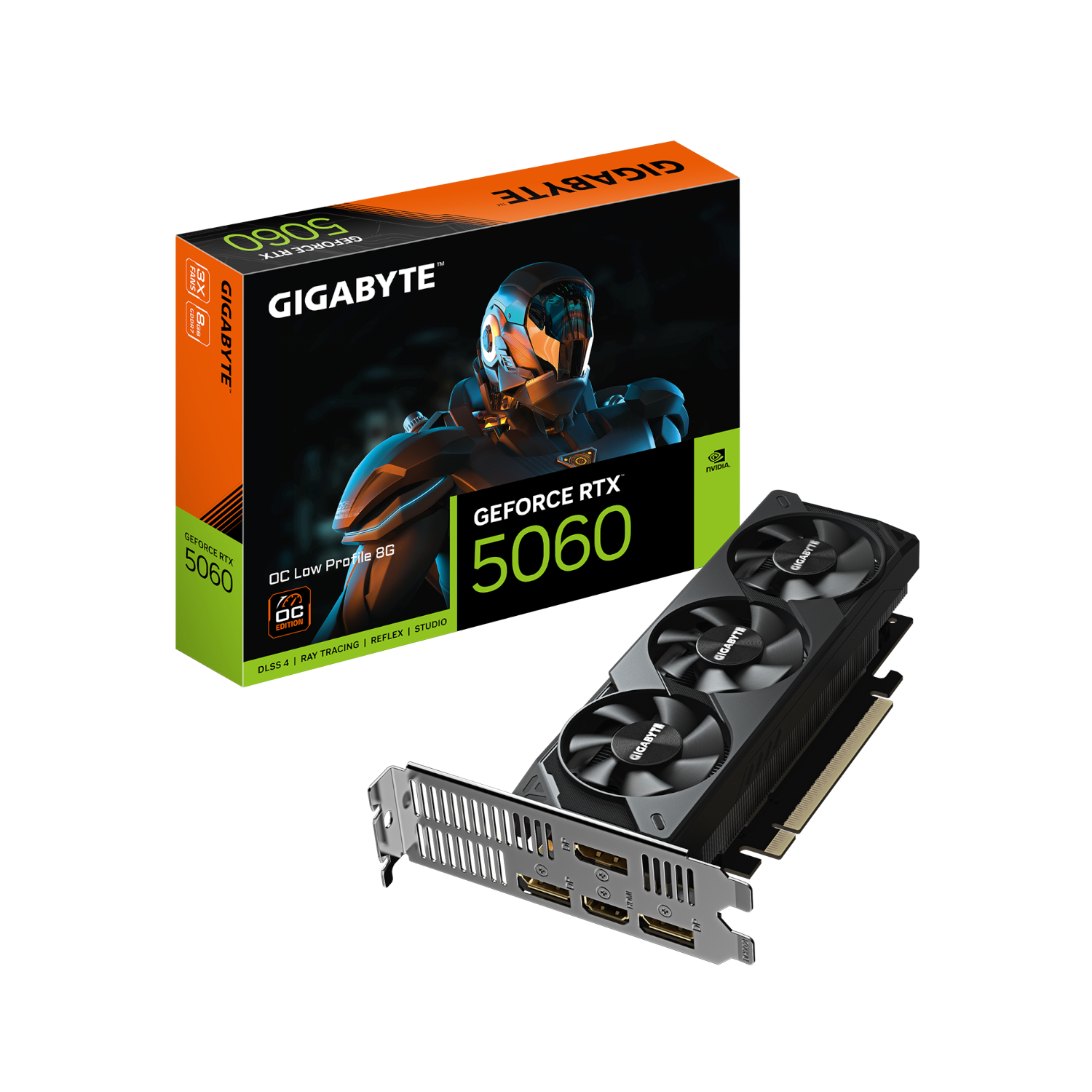 כרטיס מסך Gigabyte GeForce RTX 5060 OC Low Profile 8GB
