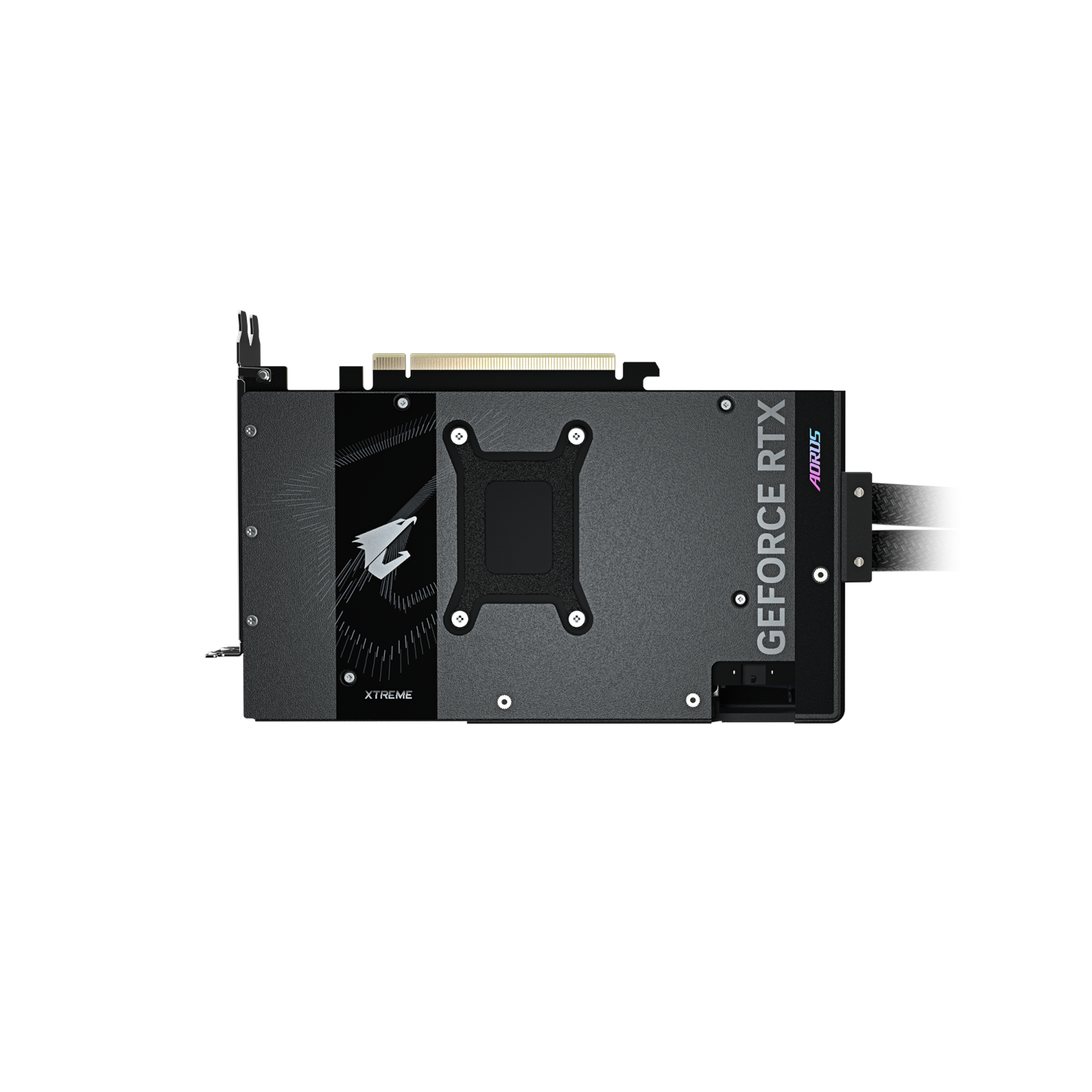 כ.מסך AORUS GeForce RTX 5080 XTREME WATERFORCE 16G 360MM RADIATOR