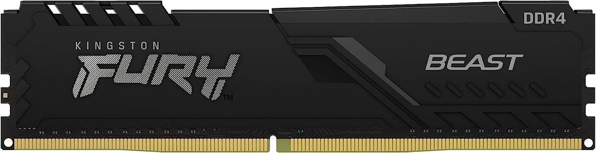 זכרון לנייח Kingston Fury Beast DDR4 16GB 3200Mhz C16