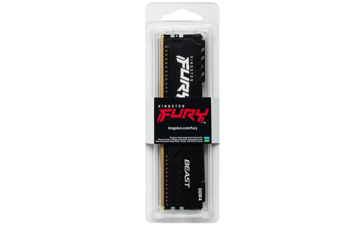 זכרון לנייח Kingston Black Fury 32GB 3200Mhz cl16 DDR4