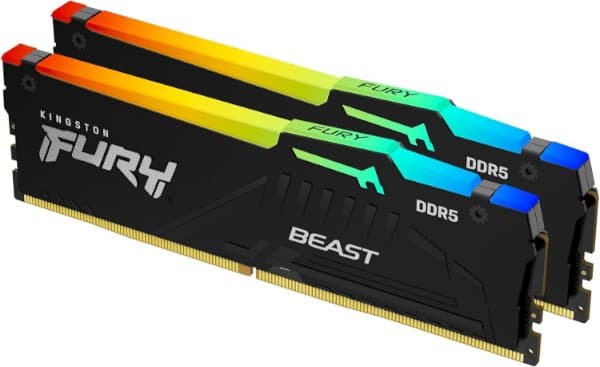 ז. לנייח KINGSTON FURY Beast 32GB 2X16 DDR5 6400MHZ C32 EXPO/XMP