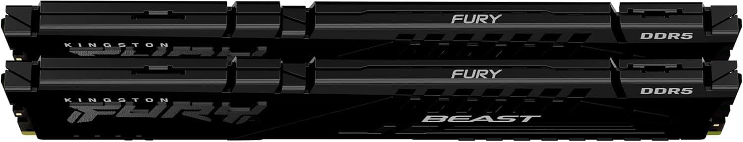 ז. לנייח KINGSTON FURY BEAST 32GB 2X16GB 6000MHZ CL30 EXPO/XMP