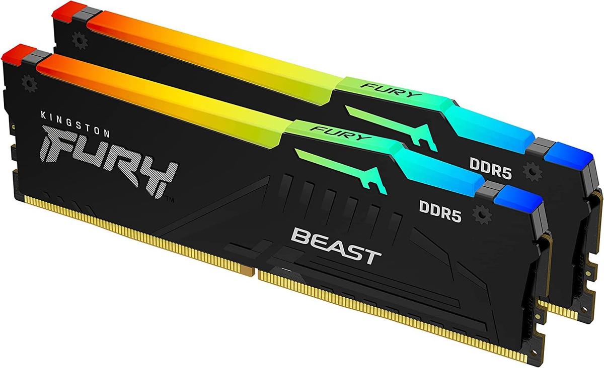 Kingston Fury Beast RGB 64GB kit 2x32G 6000Mhz DDR5 CL30 AMD Expo